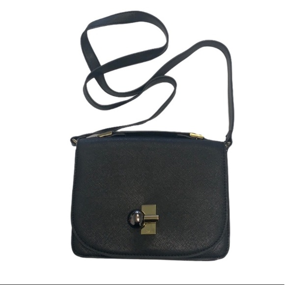Danielle Nicole black top handle crossbody bag - Picture 1 of 7